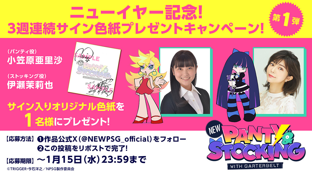 NEWS｜New PANTY & STOCKING with GARTERBELT
